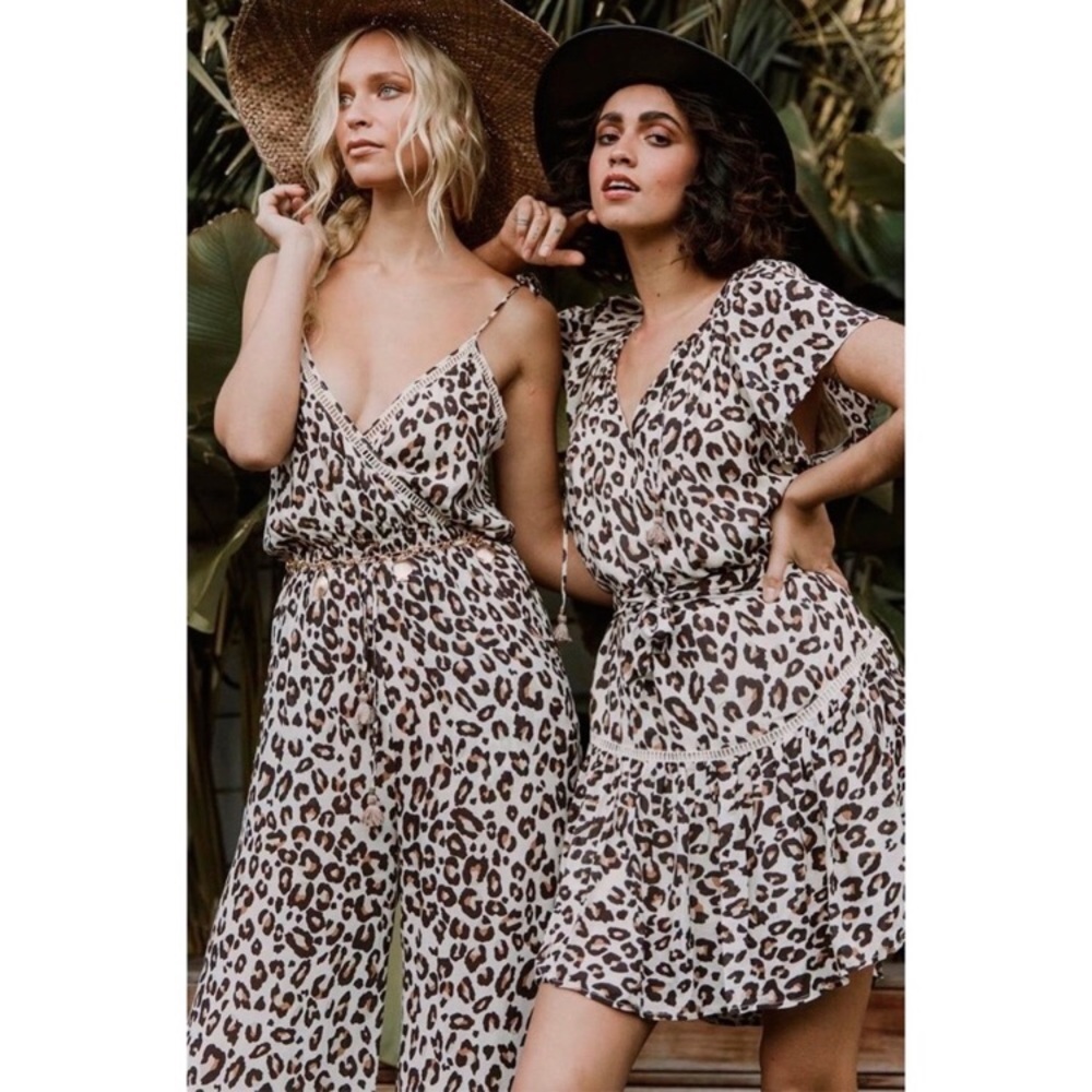 SPELL & THE GYPSY Bodhi Leopard Jumpsuit - Picture 7 of 8